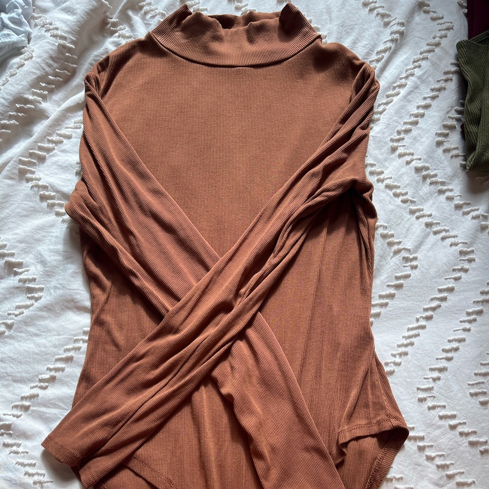Turtle neck bodysuit